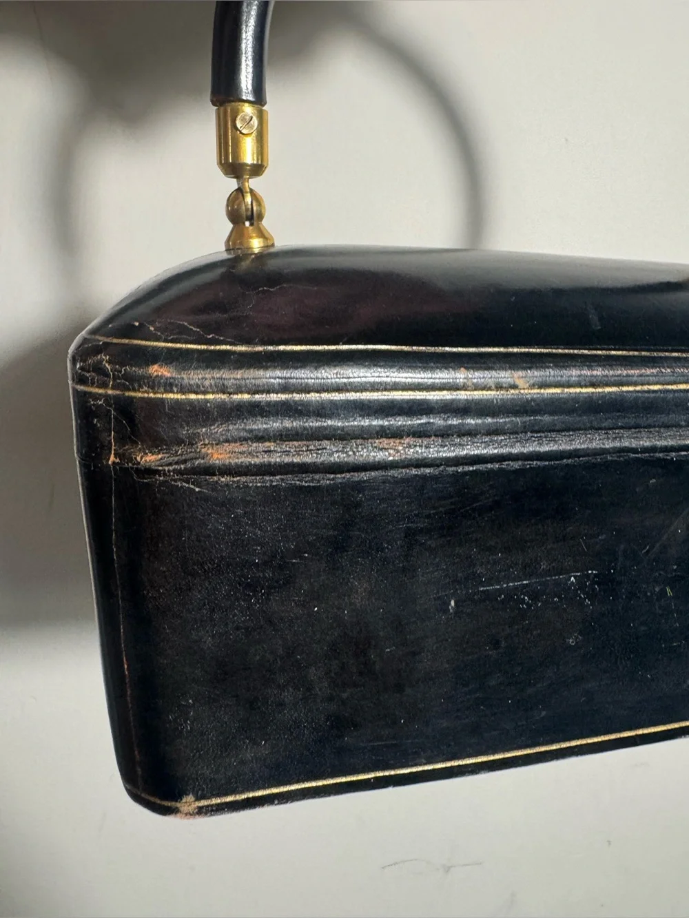 Jana Vintage Chic 1950’s Jet Black box bag